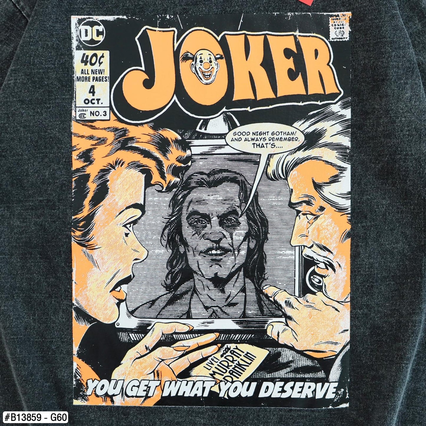 Joker, Acid Wash, Unisex