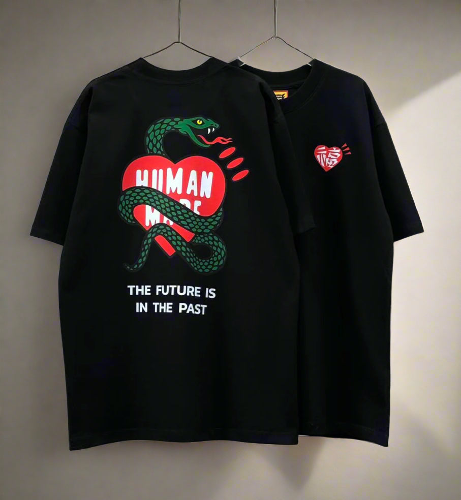 Human Made (Snake) POM, Casual T-shirt, Unisex