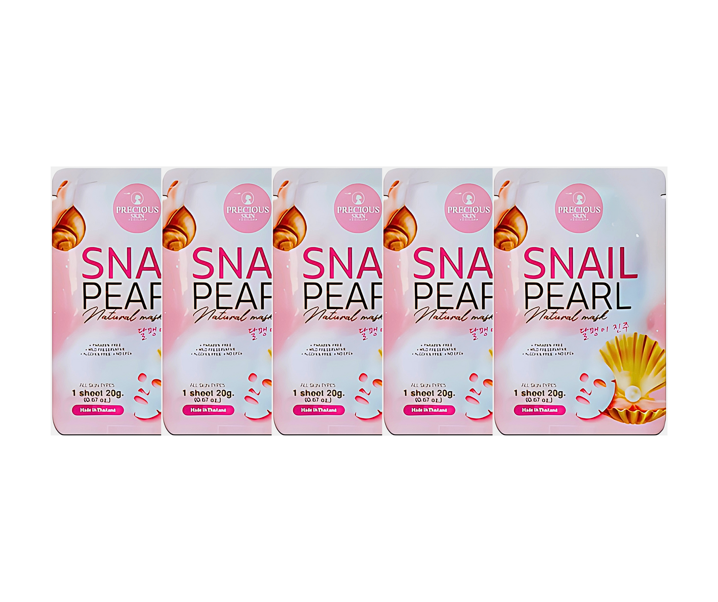 Precious Skin Snail Pearl Natural Mask