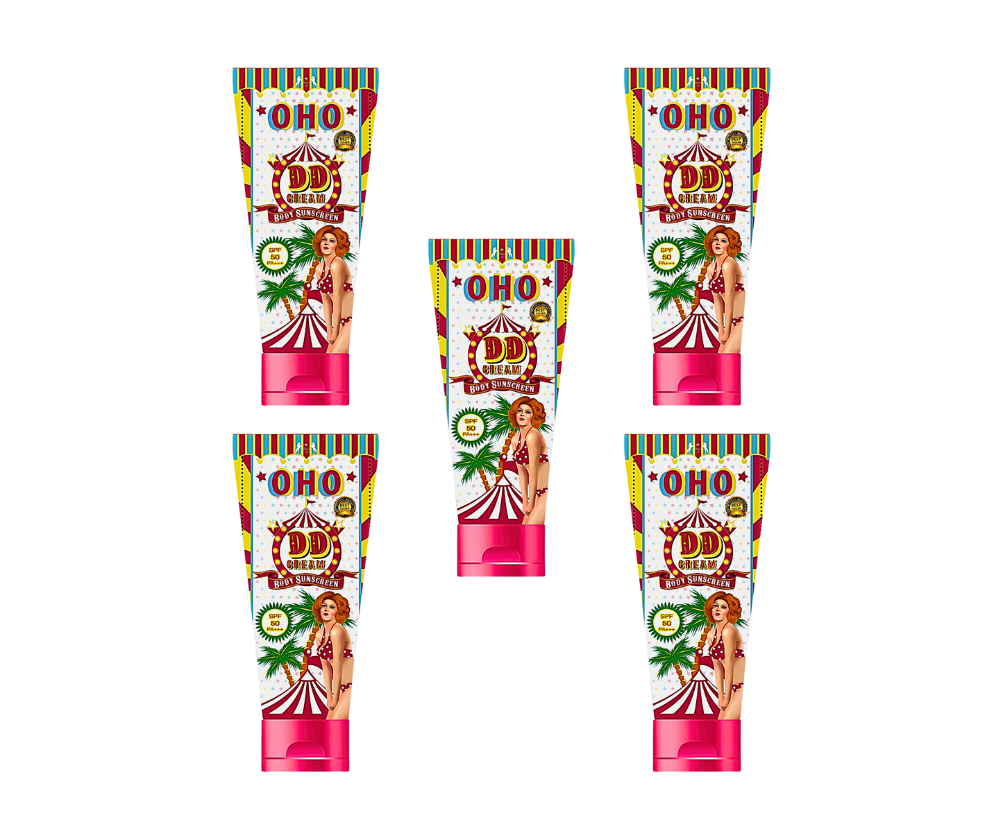 OHO DD Cream Body Sunscreen