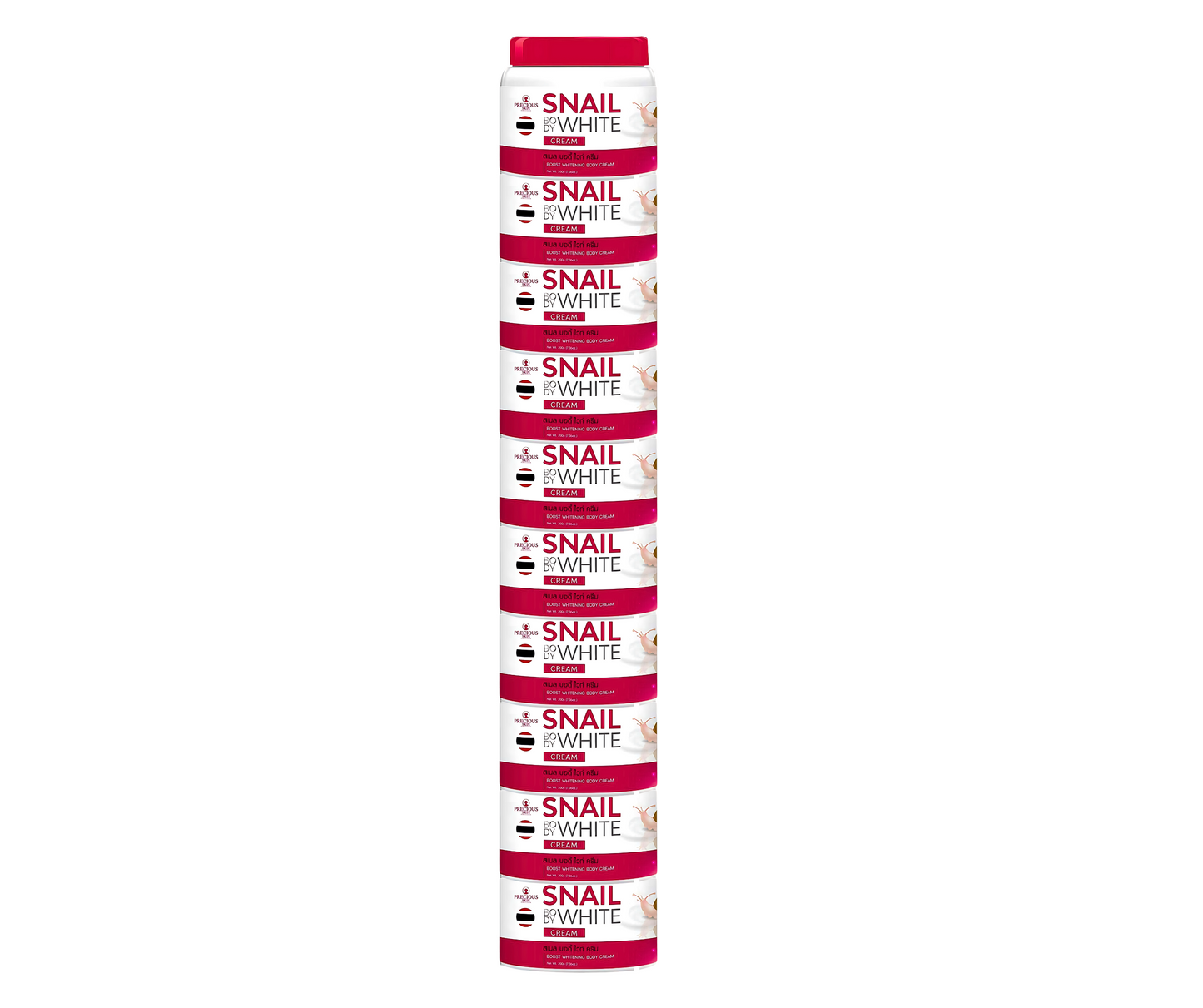Precious Skin Snail Body White Cream, Boost Whitening Body Cream