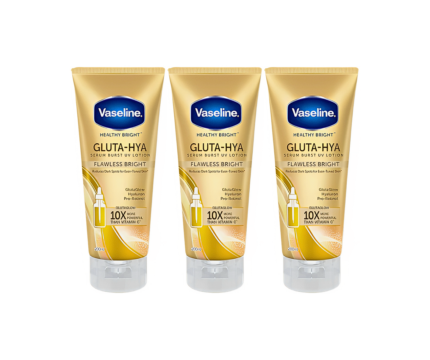 Vaseline Gluta-Hya Serum Burst Lotion Flawless Glow