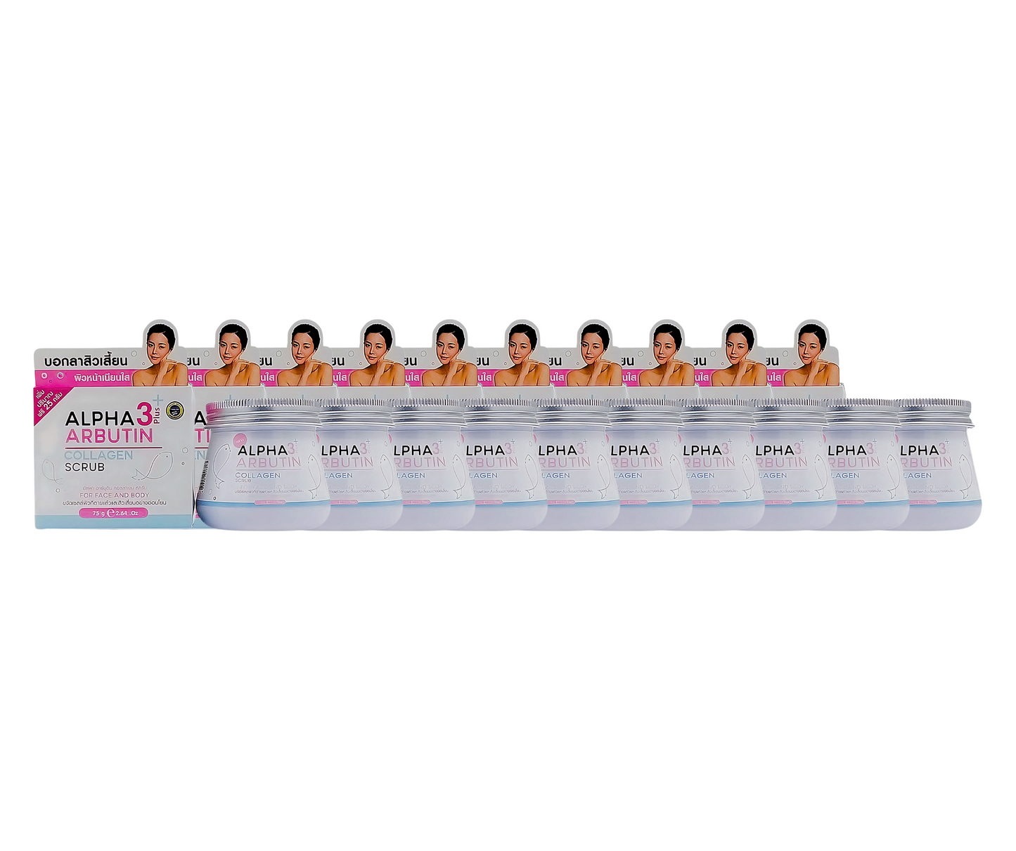Precious Skin Alpha 3plus Arbutin Collagen Scrub