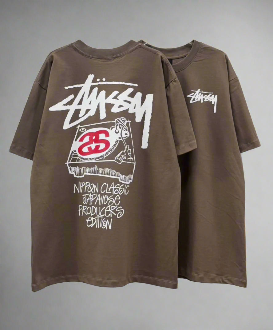 Stussy POM, Casual T-shirt, Unisex