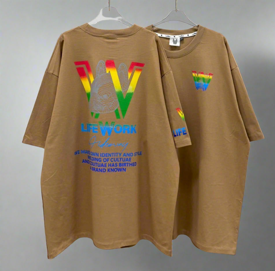 Life Work POM, Casual T-shirt, Unisex