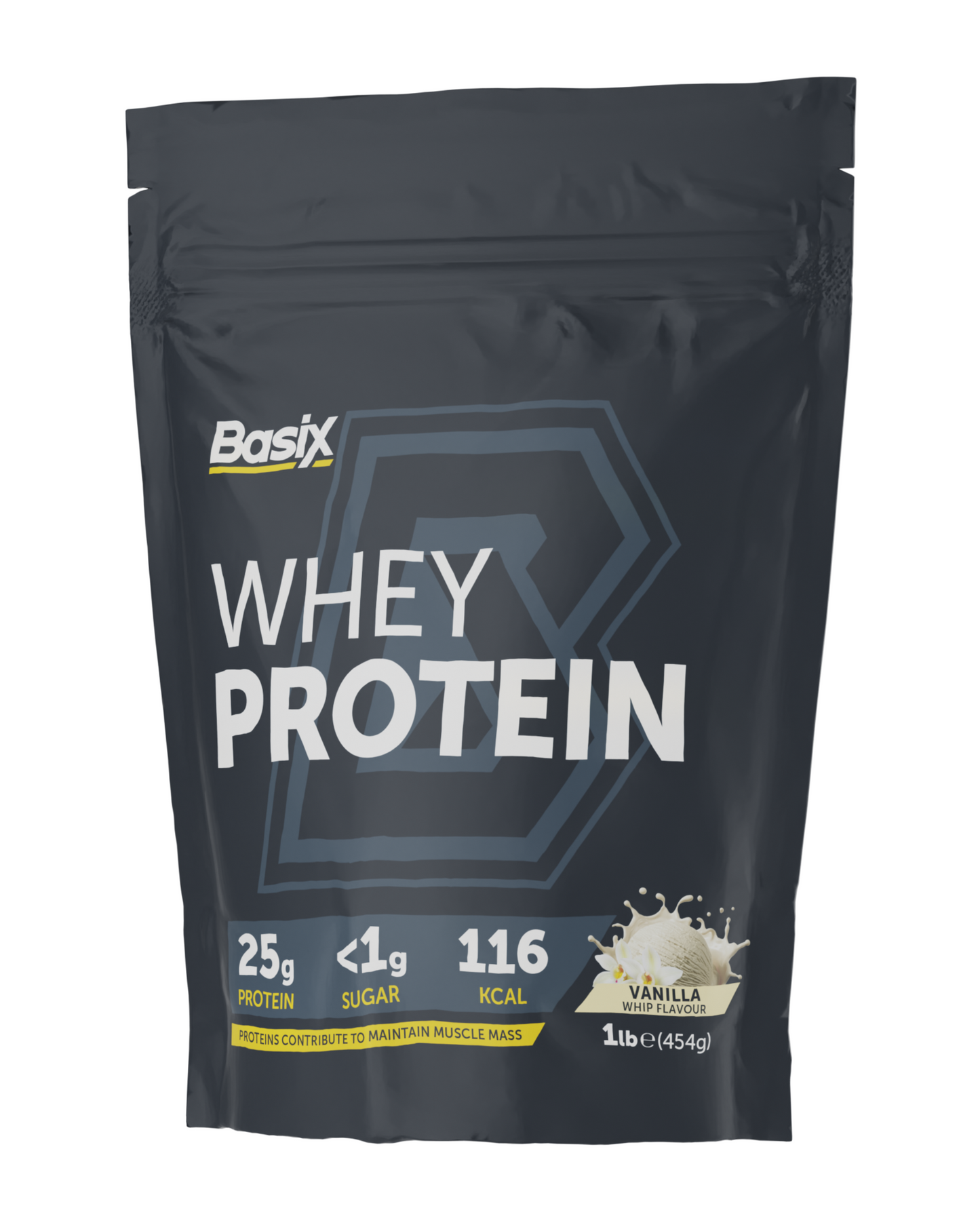 Basix Whey Protein 1LB & 5LB