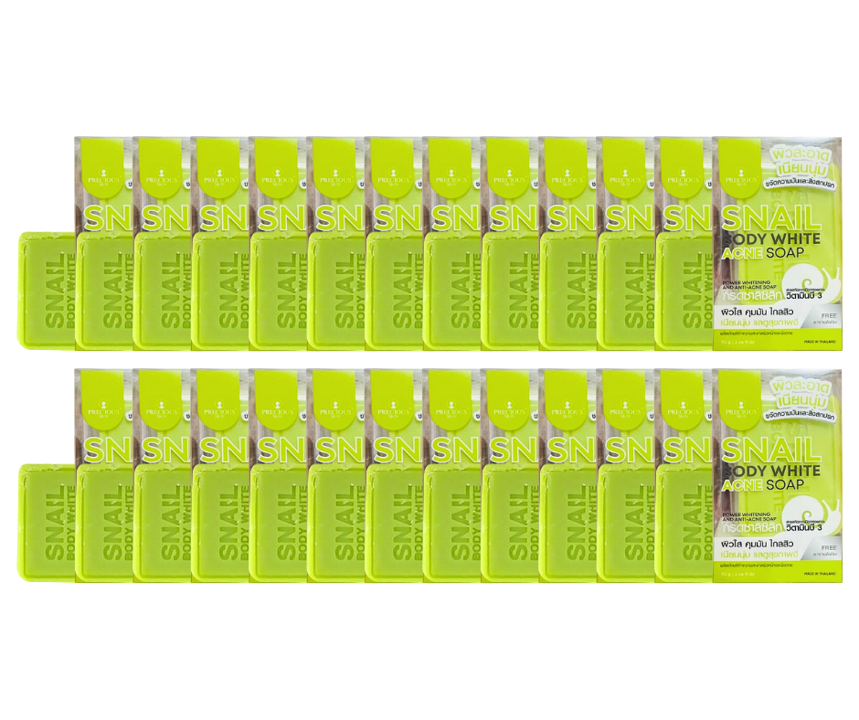 Precious Skin Snail Body White Acne Soap