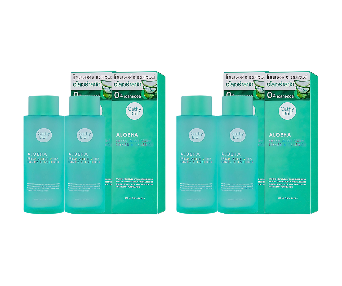 Cathy Doll Aloeha Fresh Aloe Vera Toner & Essence