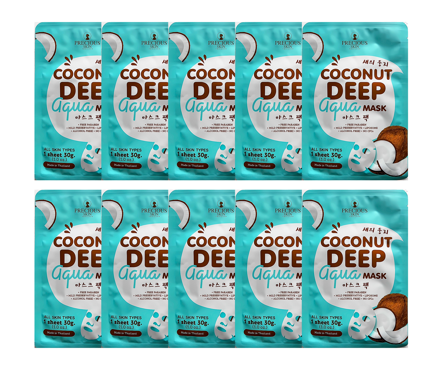 Precious Skin Coconut Deep Aqua Mask