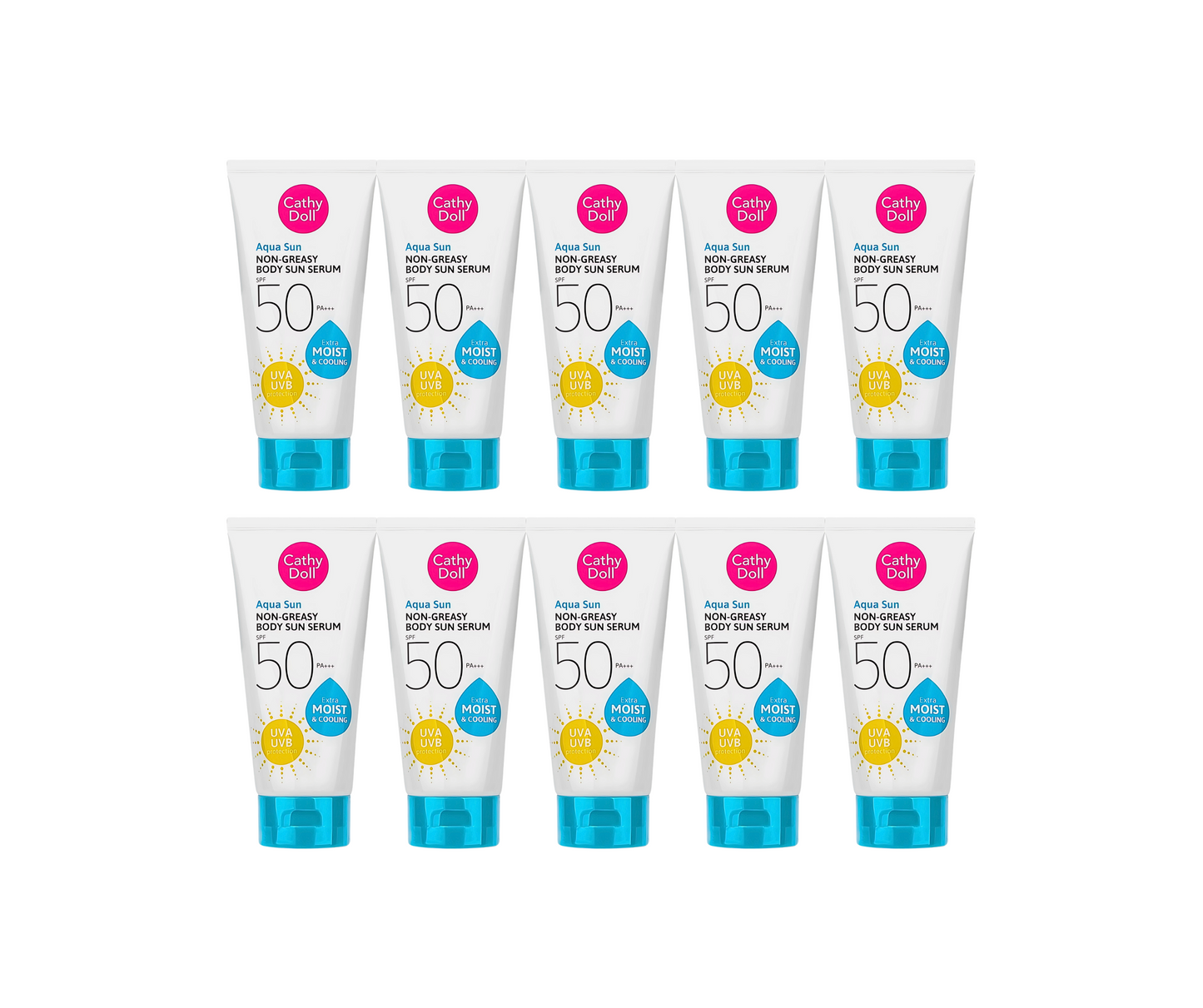 Cathy Doll Aqua Sun Non Greasy Body Sun Serum (50ml)