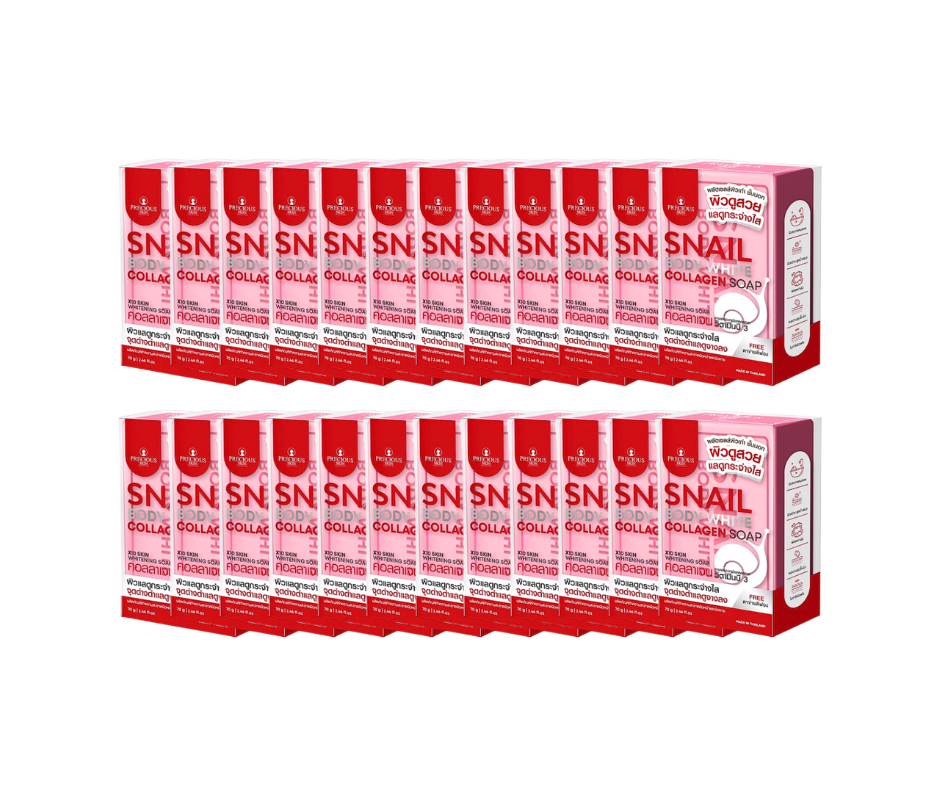 Precious Skin Snail Body White Collagen Soap