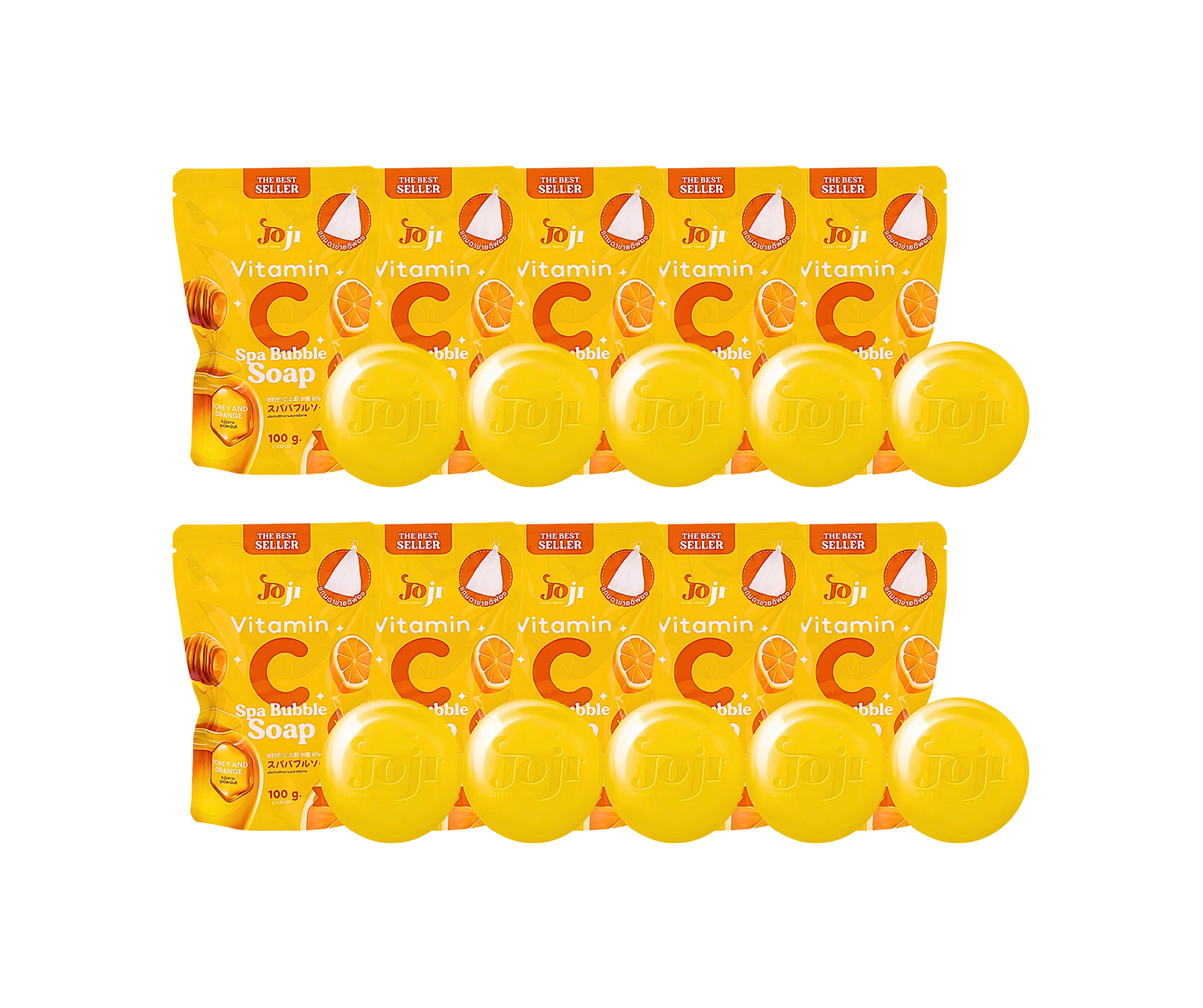 Joji Secret Young Silky Whipp Bubble Soap Vitamin C Spa Bubble Soap