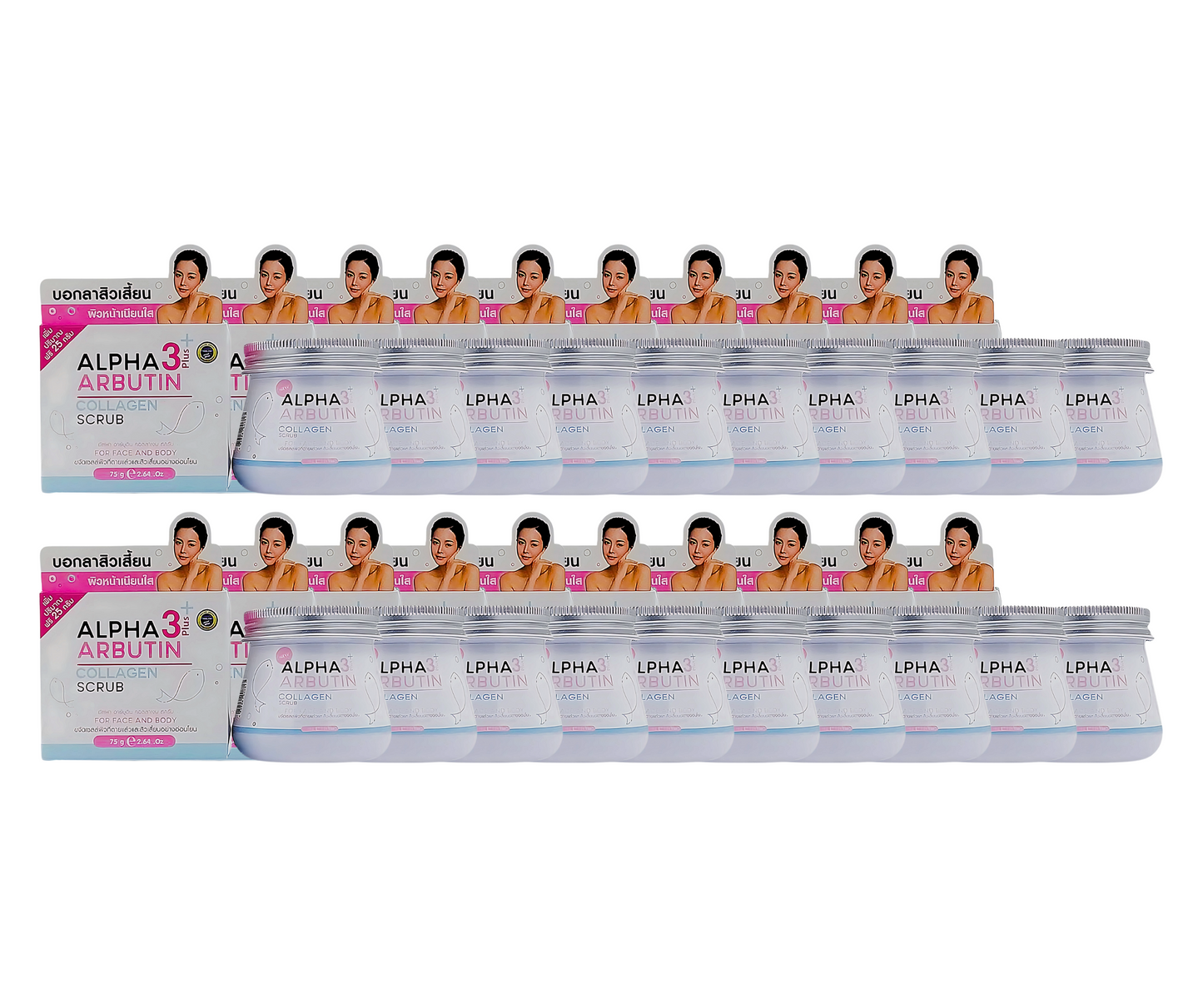 Precious Skin Alpha 3plus Arbutin Collagen Scrub