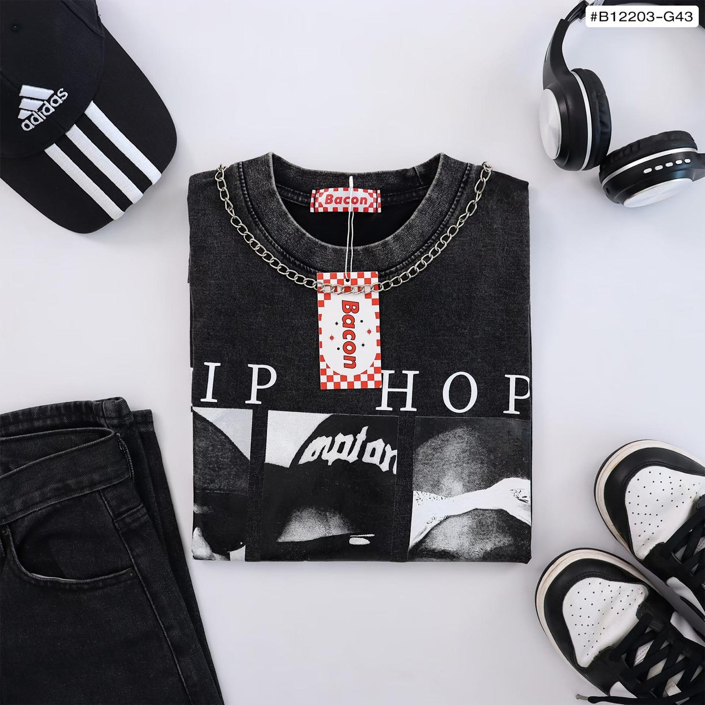 Hip Hop Legends, Acid Wash, Unisex