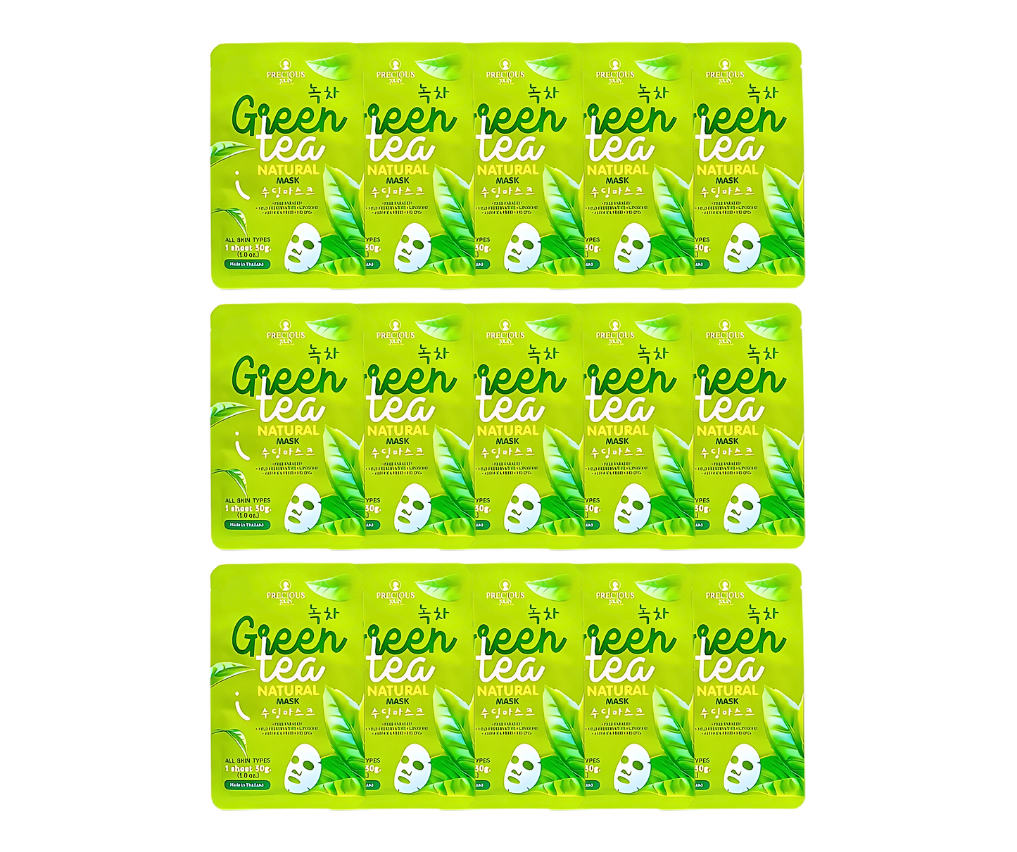 Precious Skin Green Tea Natural Mask