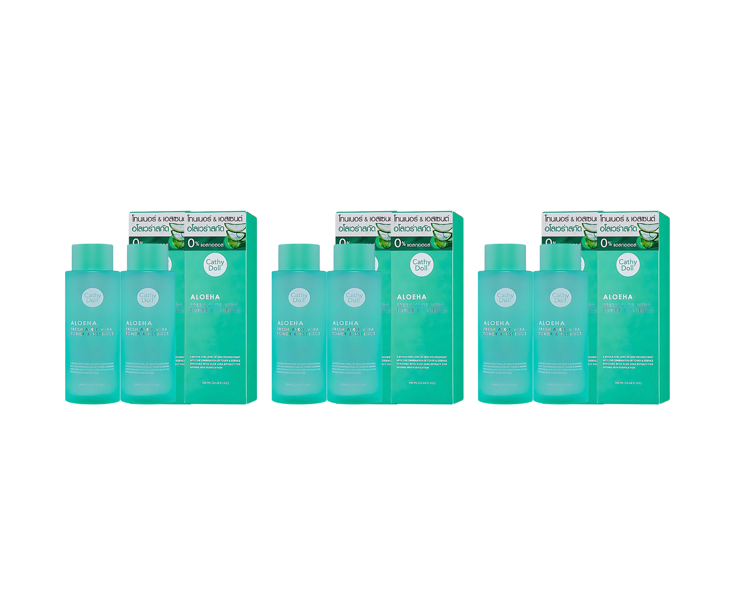 Cathy Doll Aloeha Fresh Aloe Vera Toner & Essence