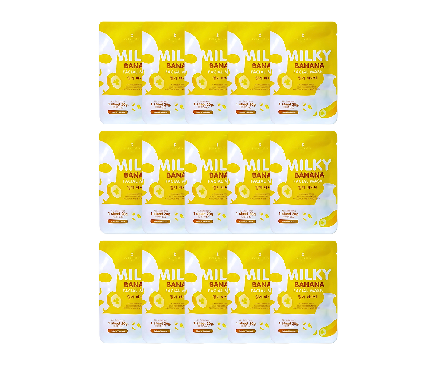 Precious Skin Milky Banana Facial Mask