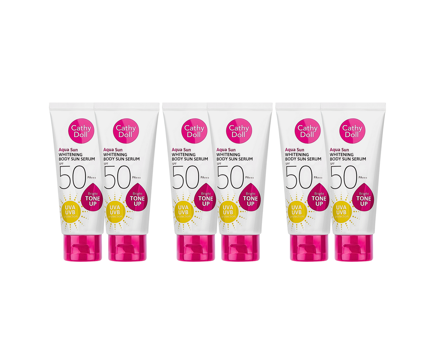Cathy Doll Aqua Sun Whitening Body Sun Serum (138ml)