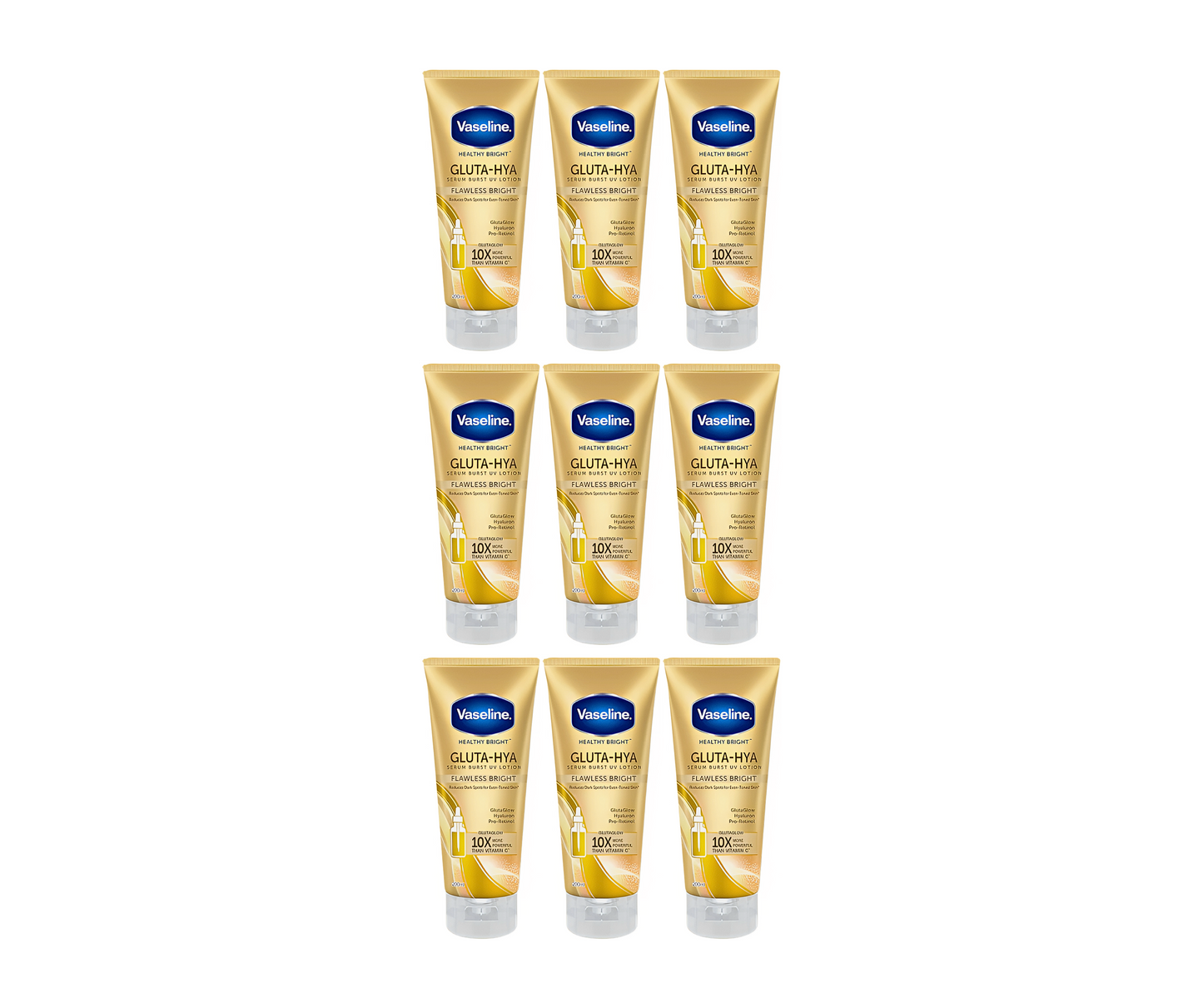 Vaseline Gluta-Hya Serum Burst Lotion Flawless Glow