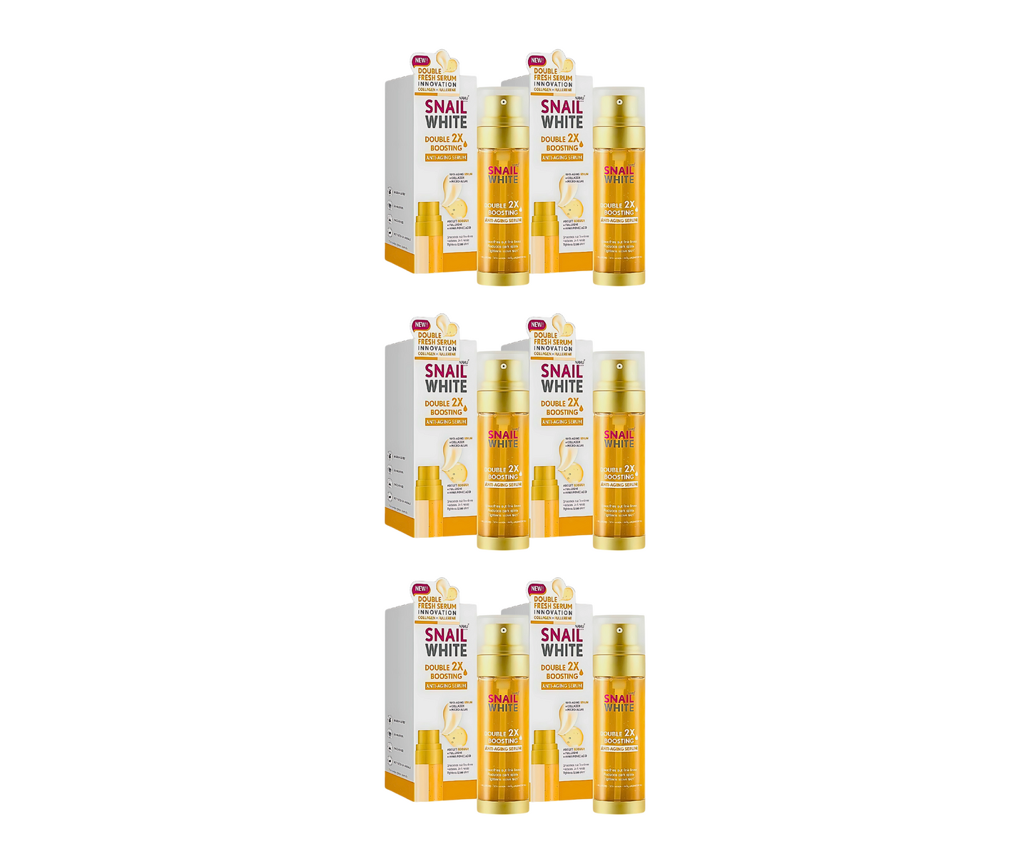 Snail White Double 2x Boosting Anti-Aging Serum