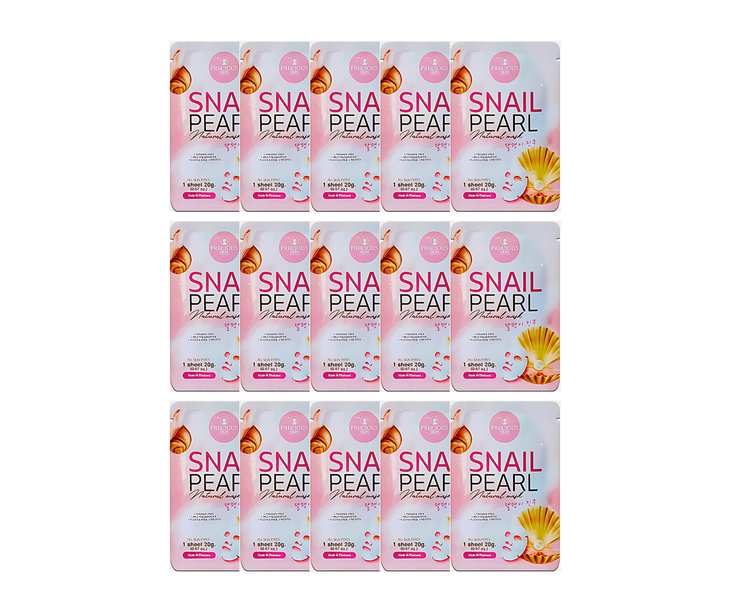 Precious Skin Snail Pearl Natural Mask