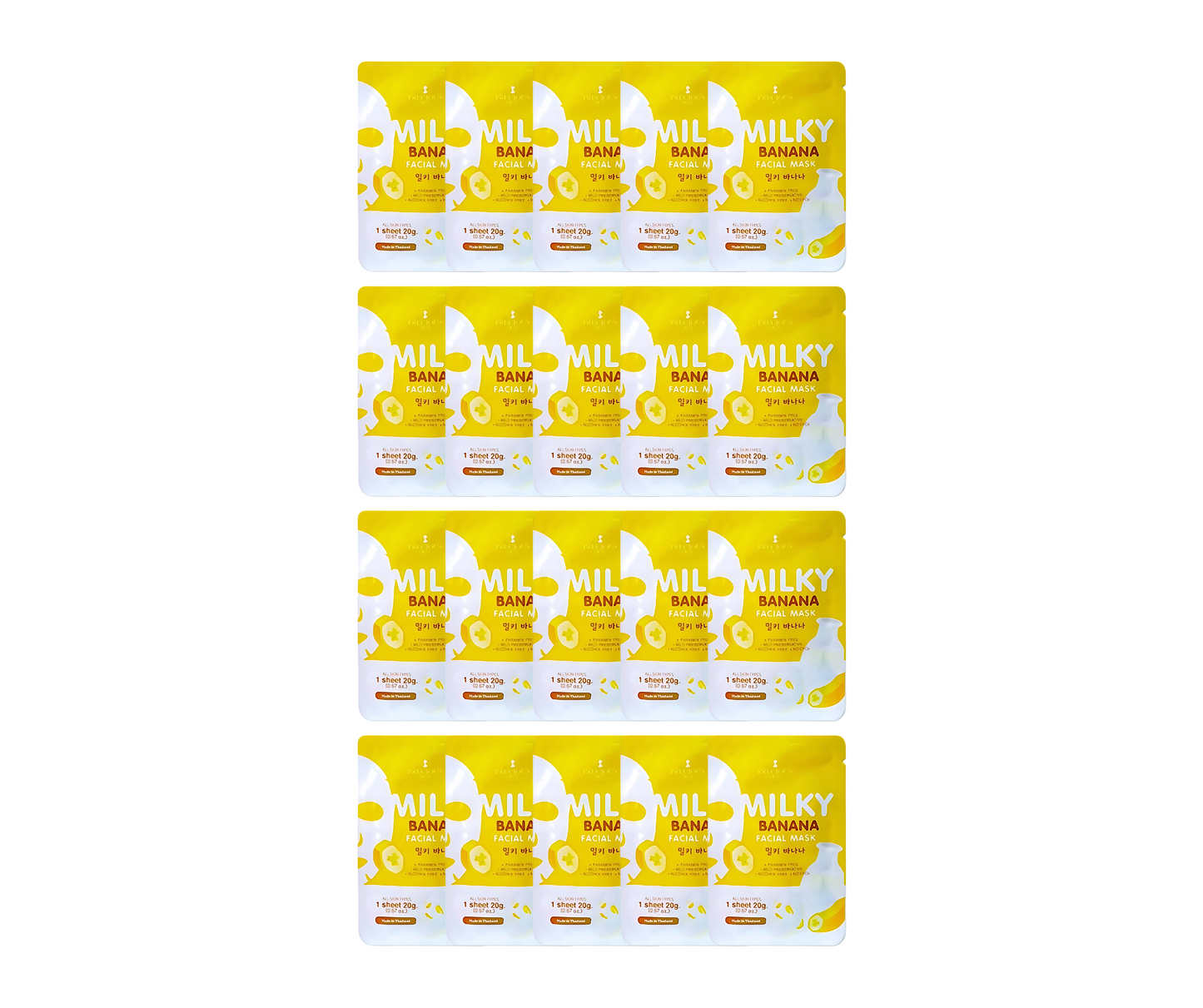 Precious Skin Milky Banana Facial Mask