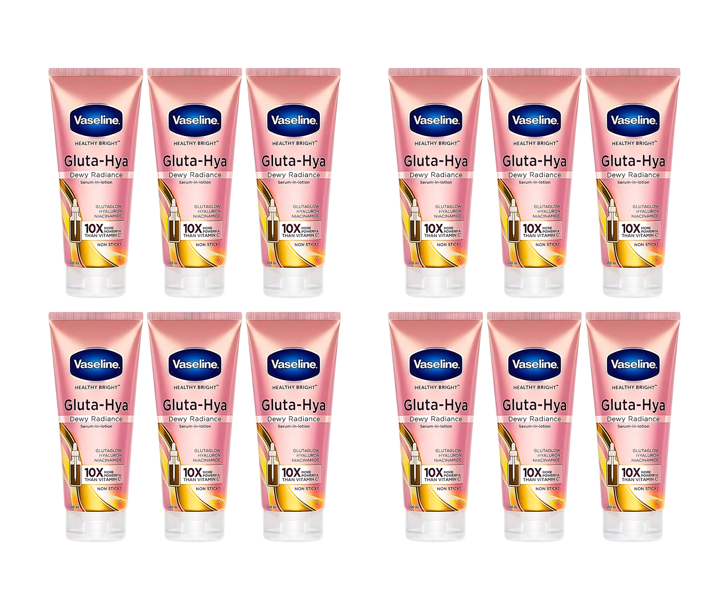 Vaseline Gluta-Hya Serum Burst Lotion Dewy Radiance