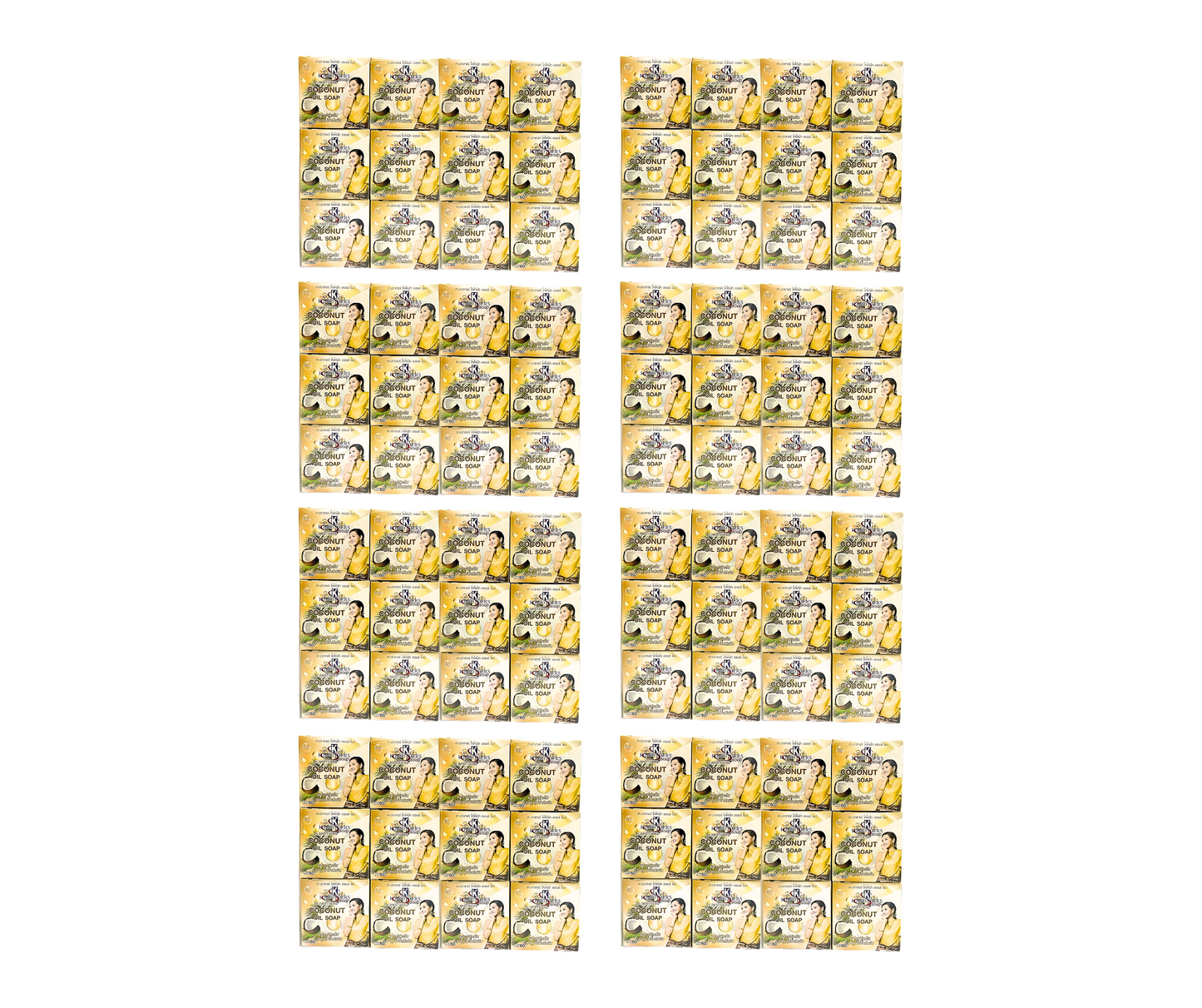 K Brothers Coconut Oil Soap x12, 60g