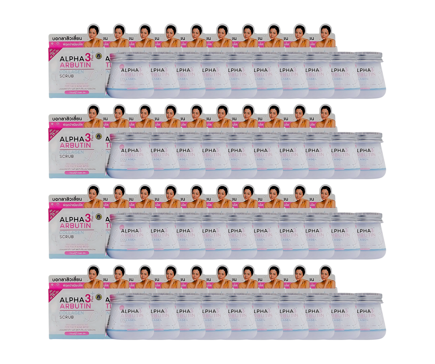 Precious Skin Alpha 3plus Arbutin Collagen Scrub