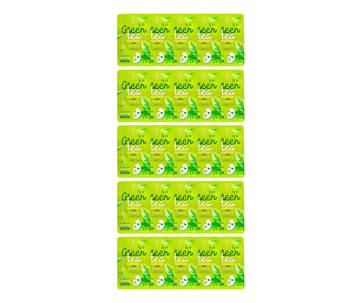 Precious Skin Green Tea Natural Mask