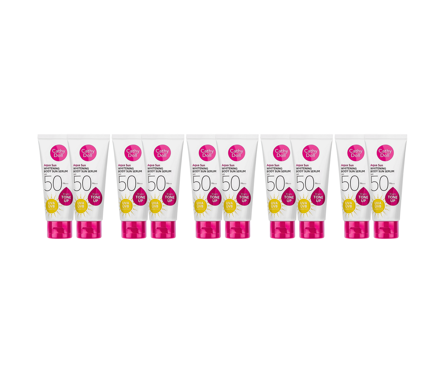 Cathy Doll Aqua Sun Whitening Body Sun Serum (138ml)