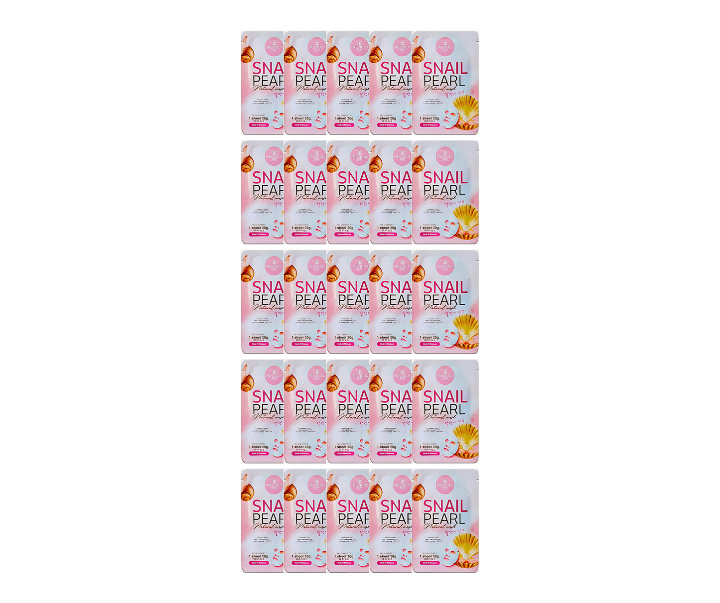 Precious Skin Snail Pearl Natural Mask
