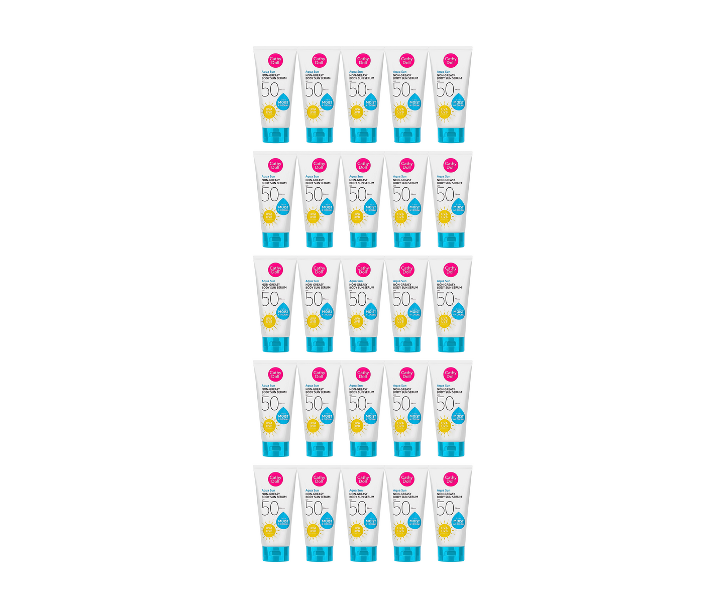 Cathy Doll Aqua Sun Non Greasy Body Sun Serum (50ml)