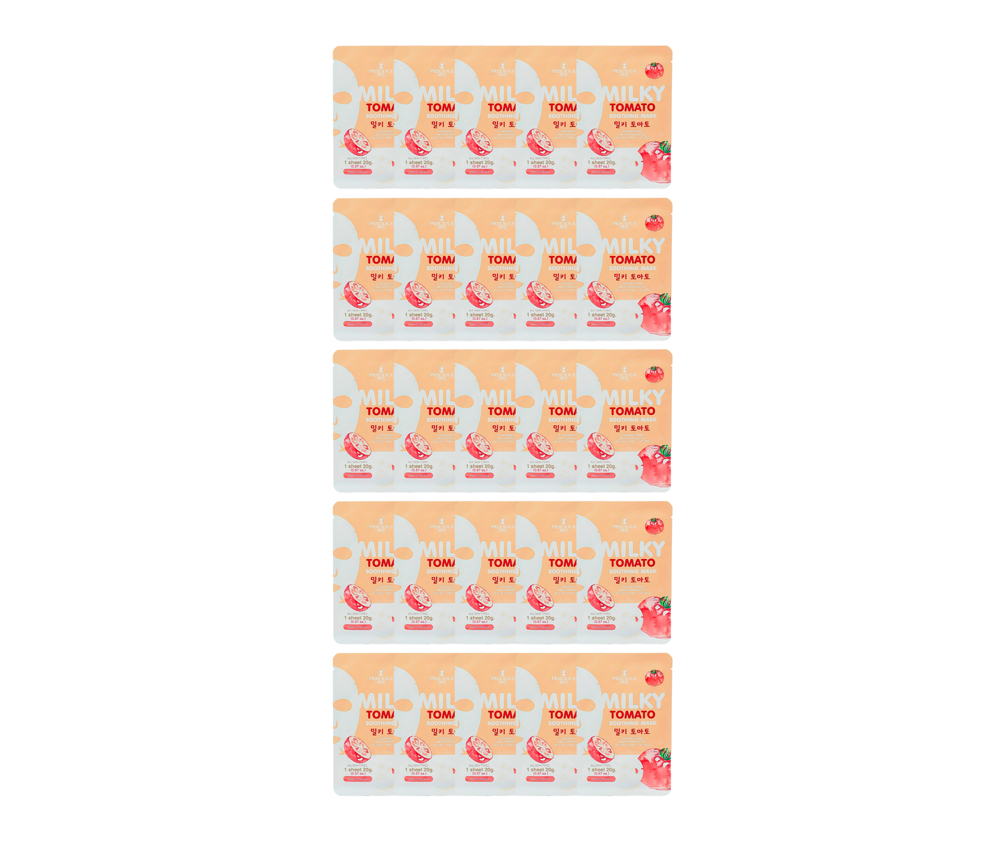 Precious Skin Milky Tomato Soothing Mask