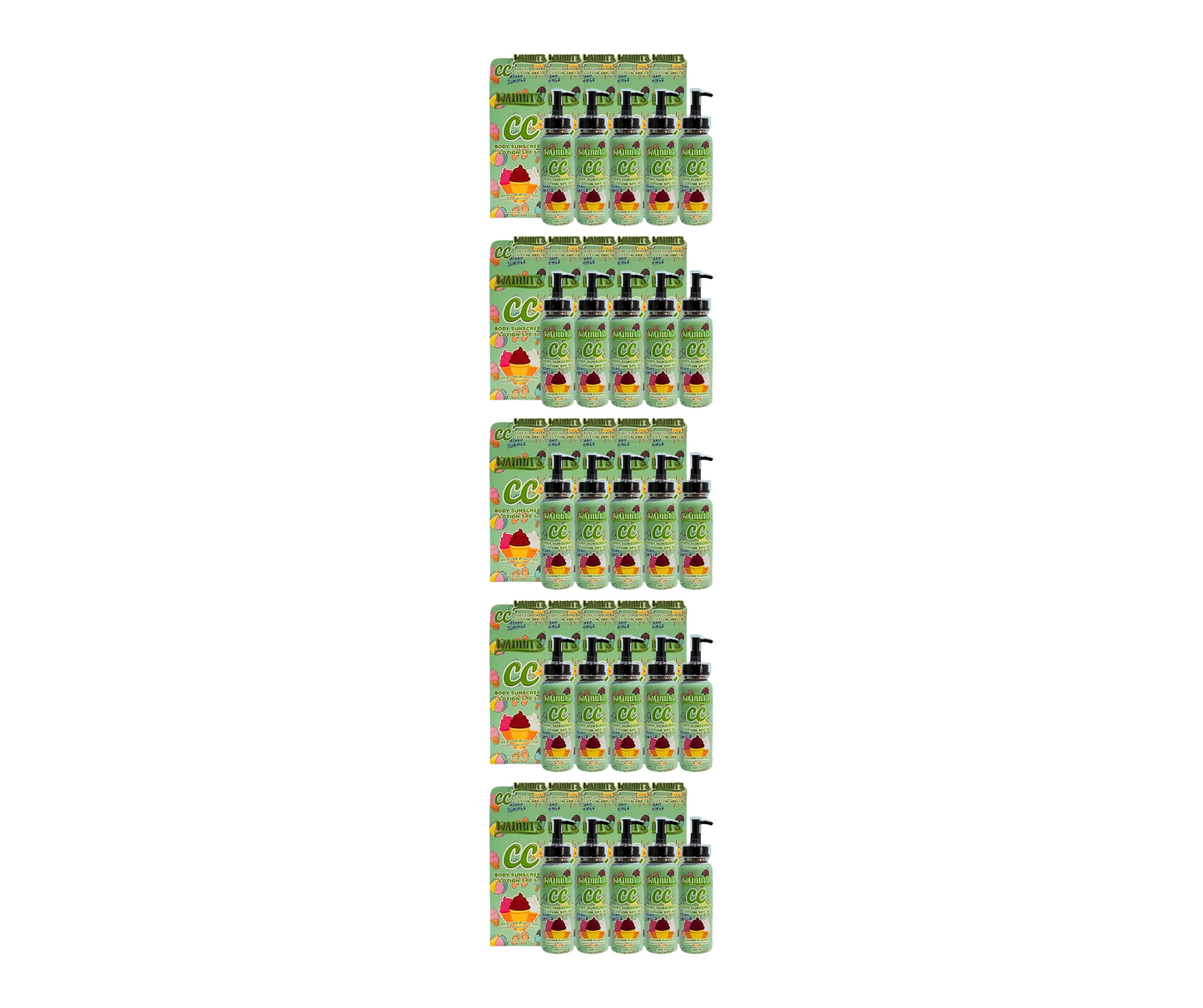 Walnuts CC Body Sunscreen Lotion SPF 50 (green)