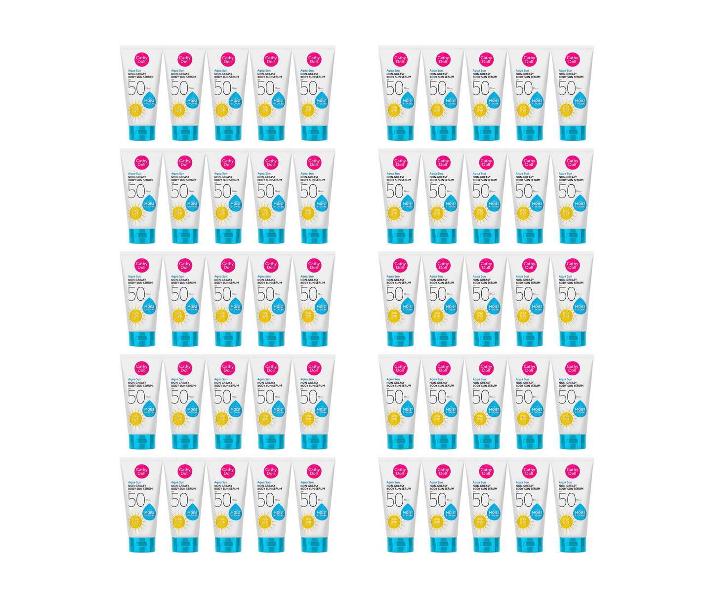 Cathy Doll Aqua Sun Non Greasy Body Sun Serum (50ml)