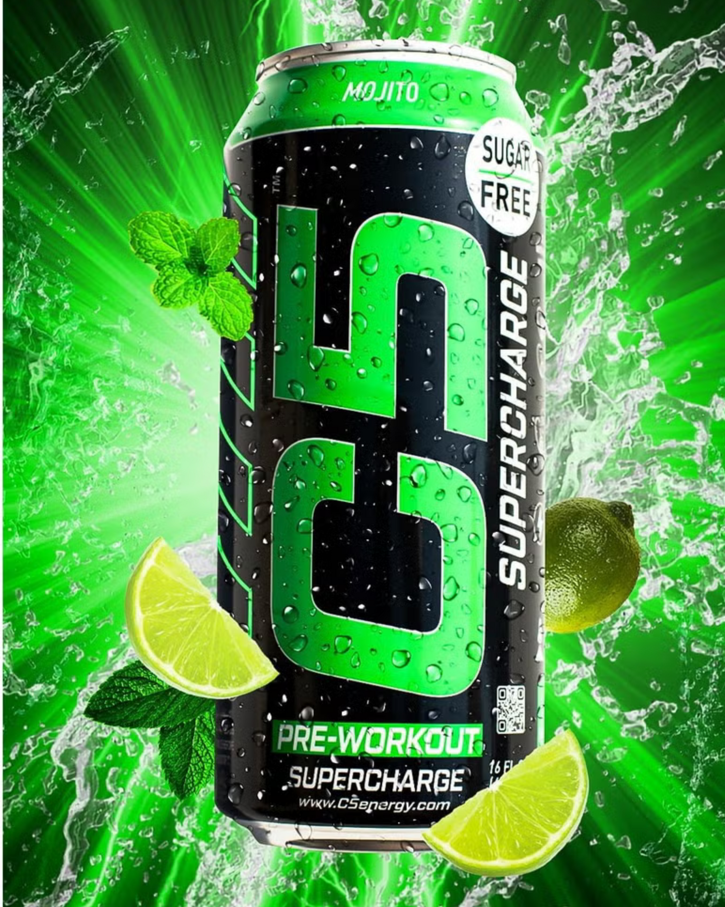 C5 Pre-Workout Supercharge Energy Drink 473ml