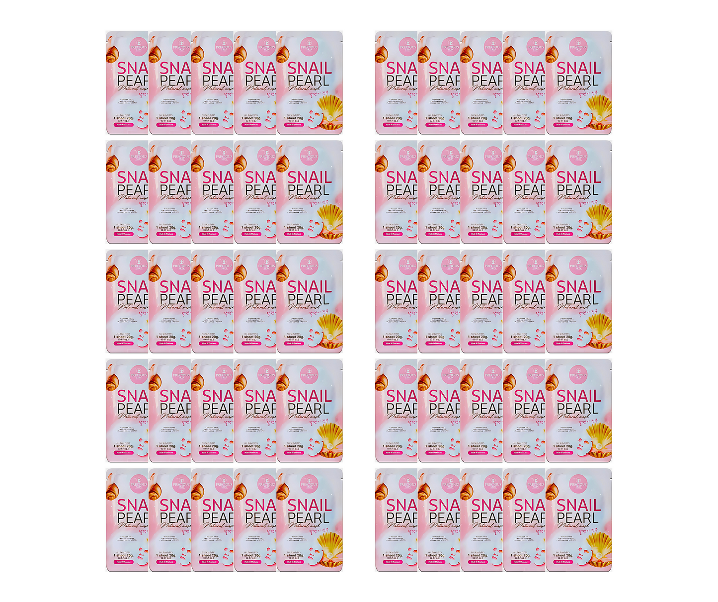 Precious Skin Snail Pearl Natural Mask