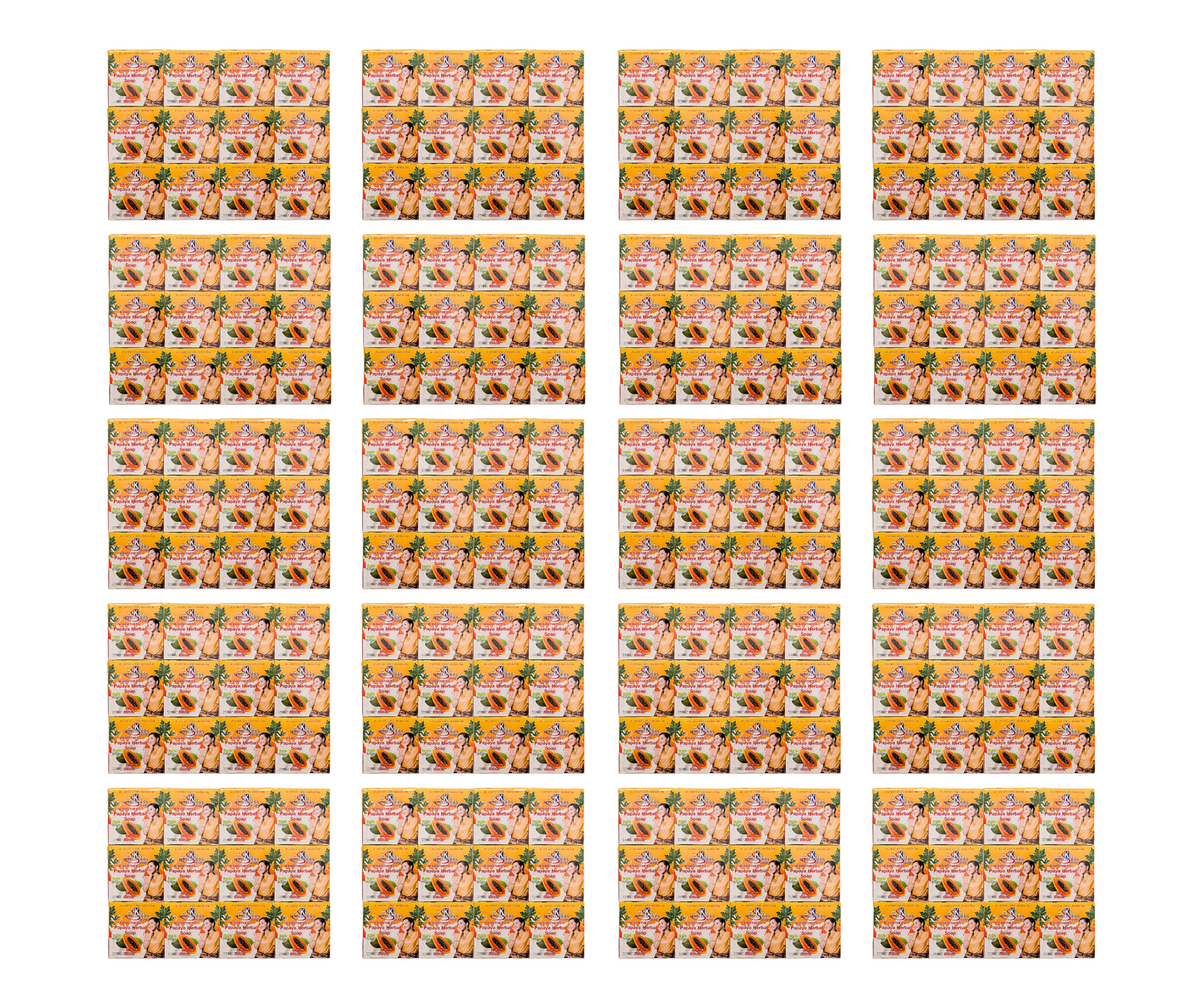 K Brothers Papaya Herbal Soap x12, 60g