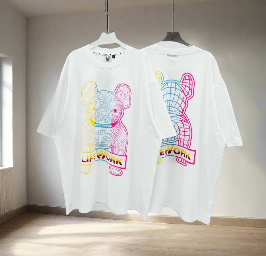 Life Work POM, Casual T-shirt, Unisex
