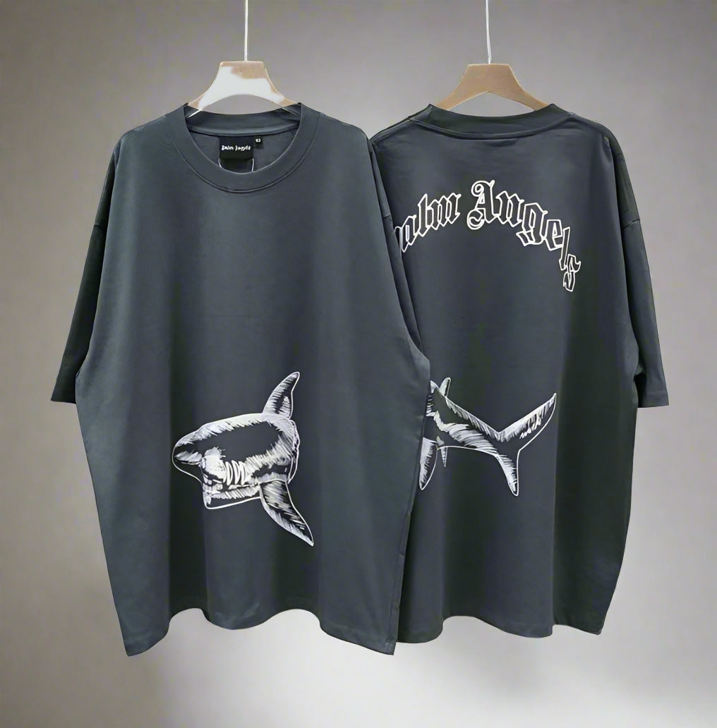 Palm Angels (Shark) POM, Casual T-shirt, Unisex