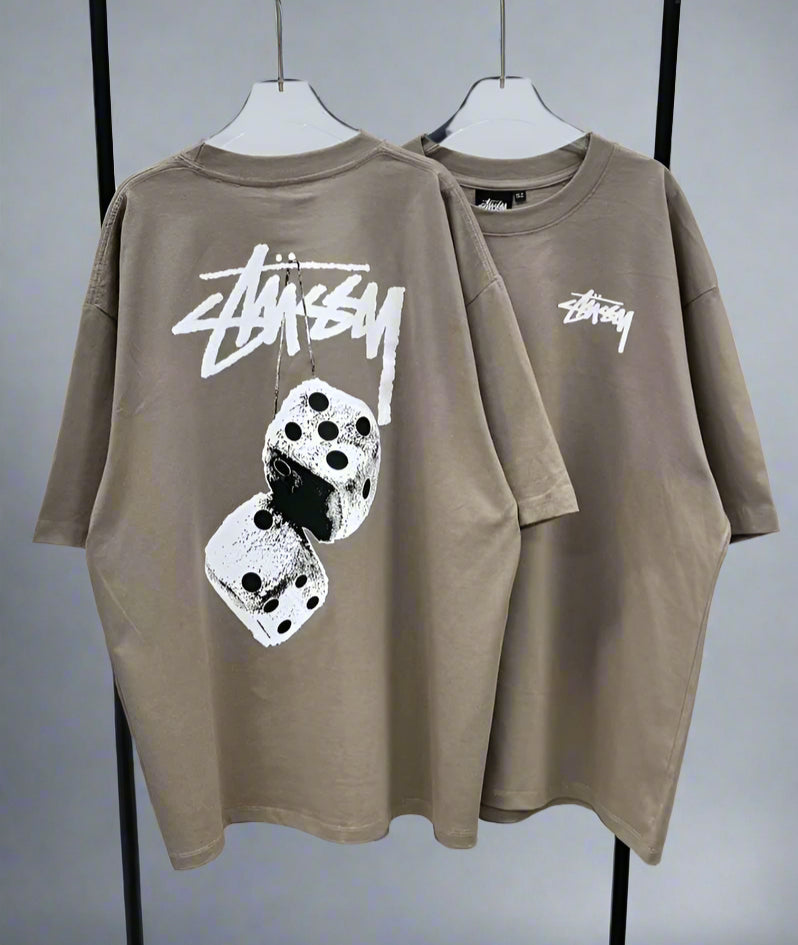Stussy POM, Casual T-shirt, Unisex