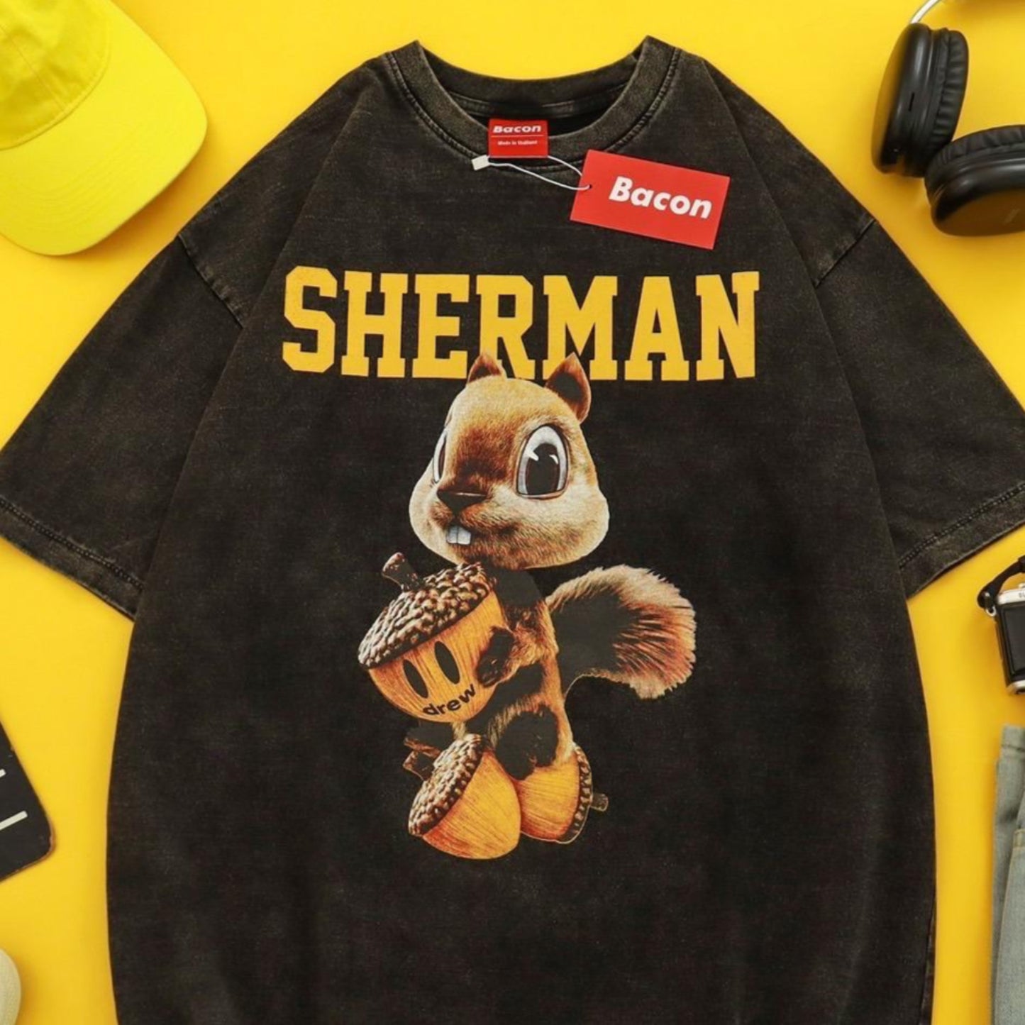 Sherman, Acid Wash, Unisex