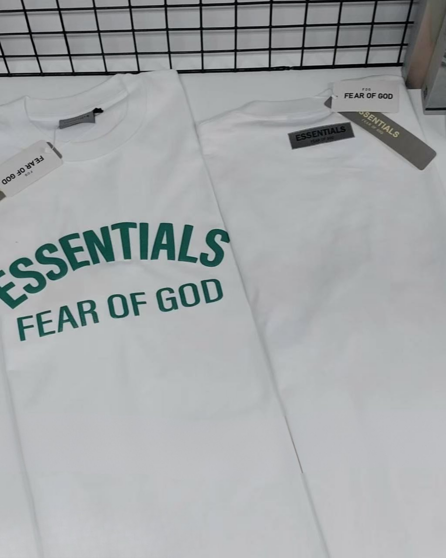Essentials (FOG) POM, Casual T-shirt, Unisex