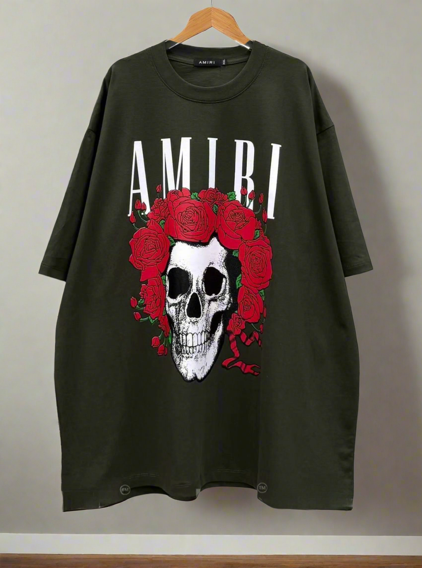 Amiri (Dead Skull) POM, Casual T-shirt, Unisex
