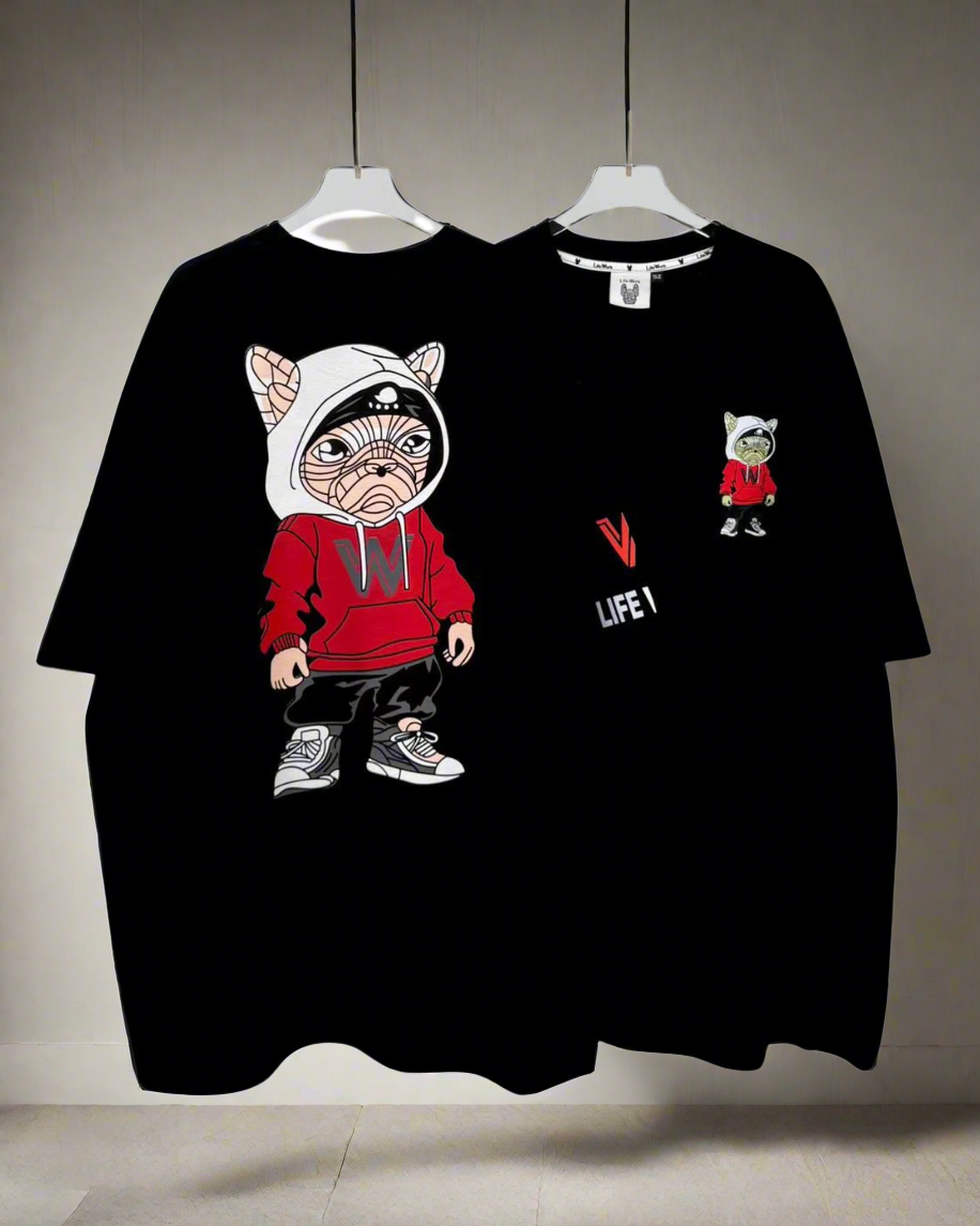 Life Work POM, Casual T-shirt, Unisex
