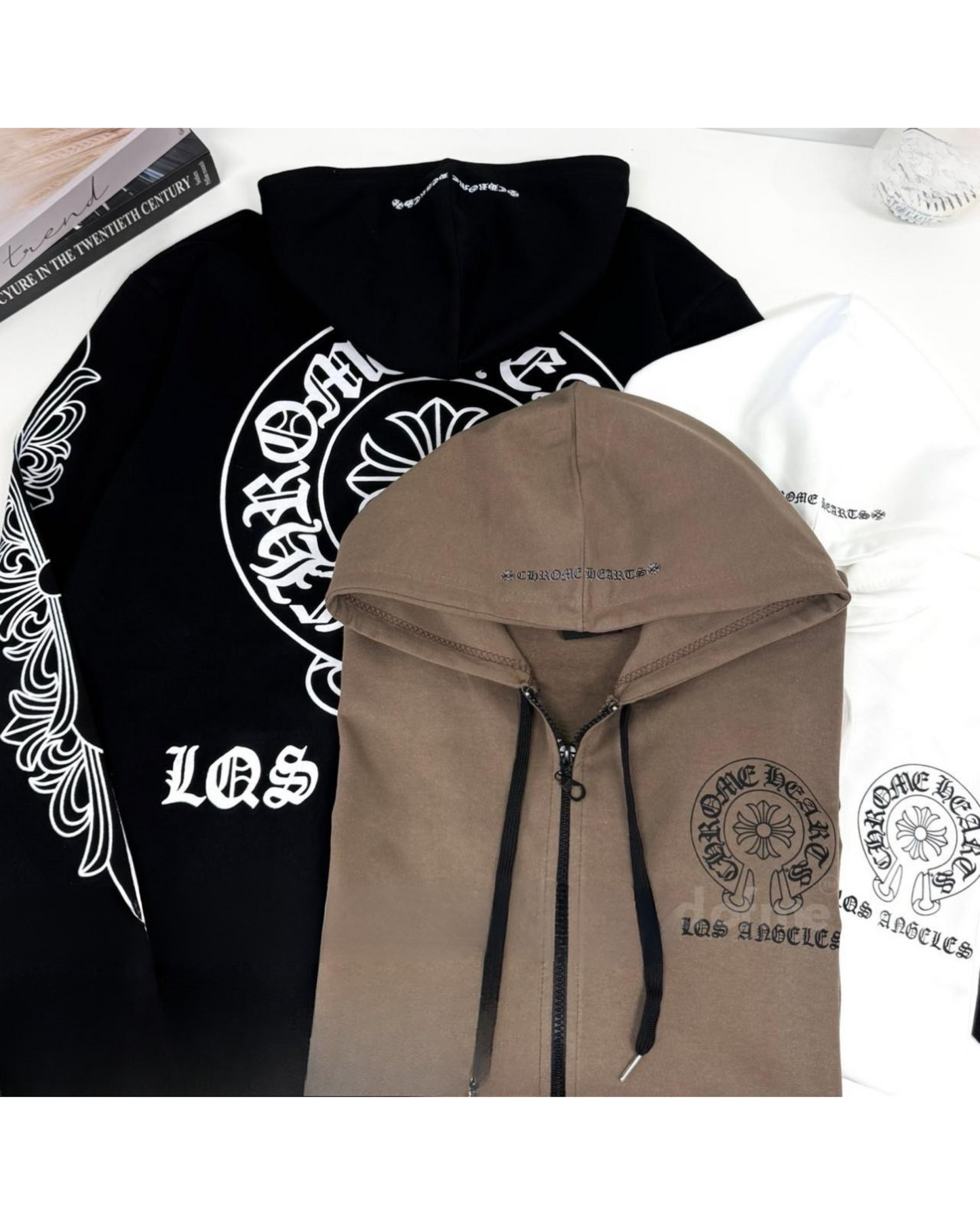 Los Angeles, POM Hoodie, Unisex