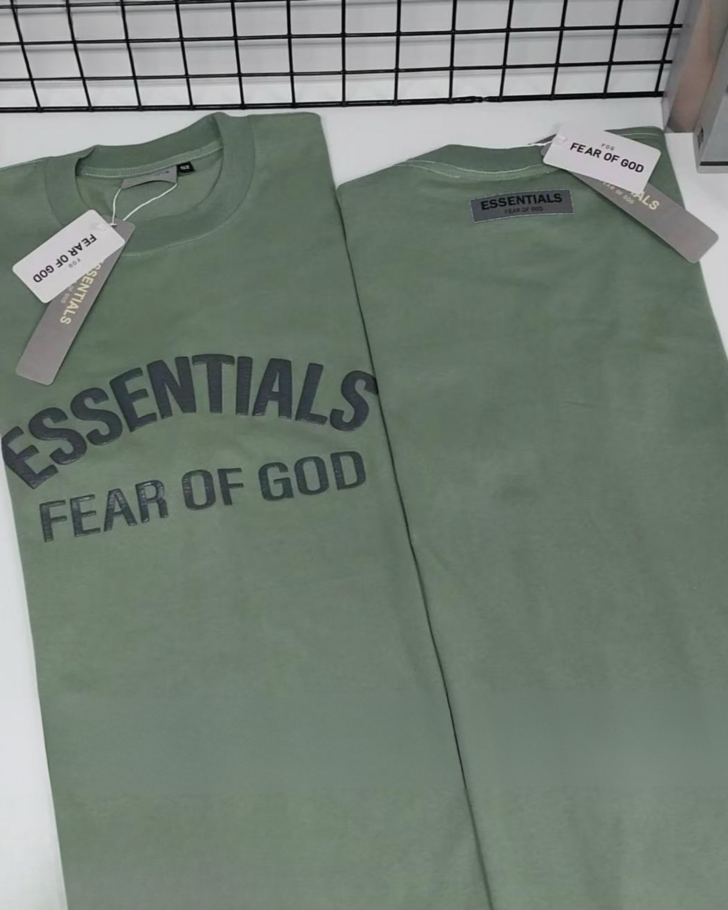 Essentials (FOG) POM, Casual T-shirt, Unisex