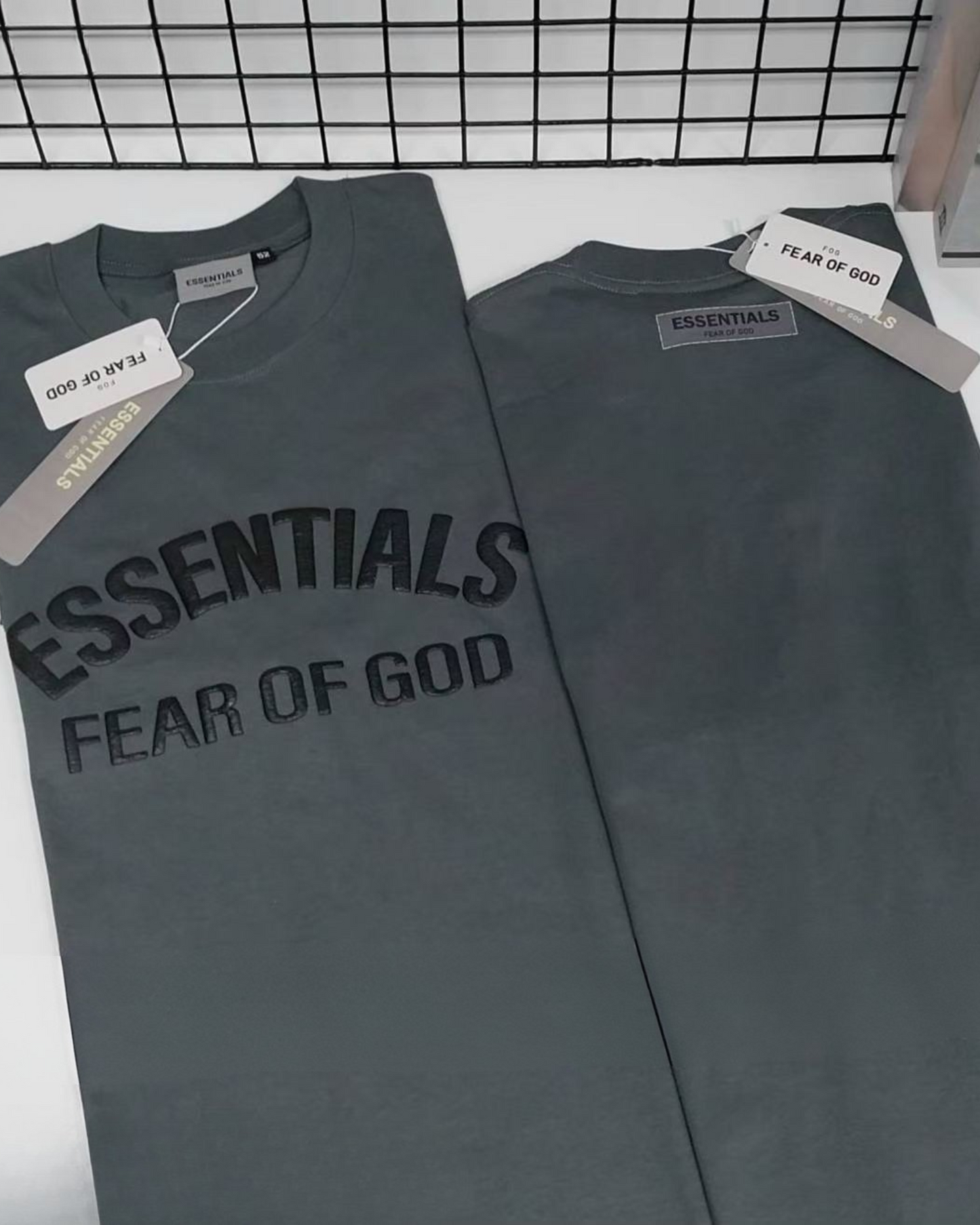 Essentials (FOG) POM, Casual T-shirt, Unisex