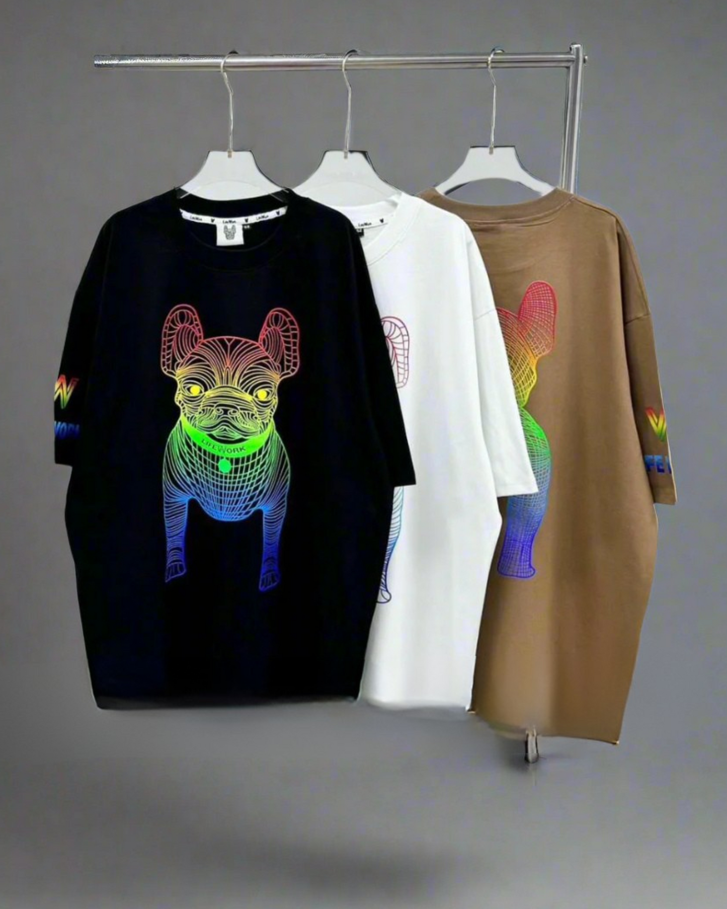 Life Work POM, Casual T-shirt, Unisex